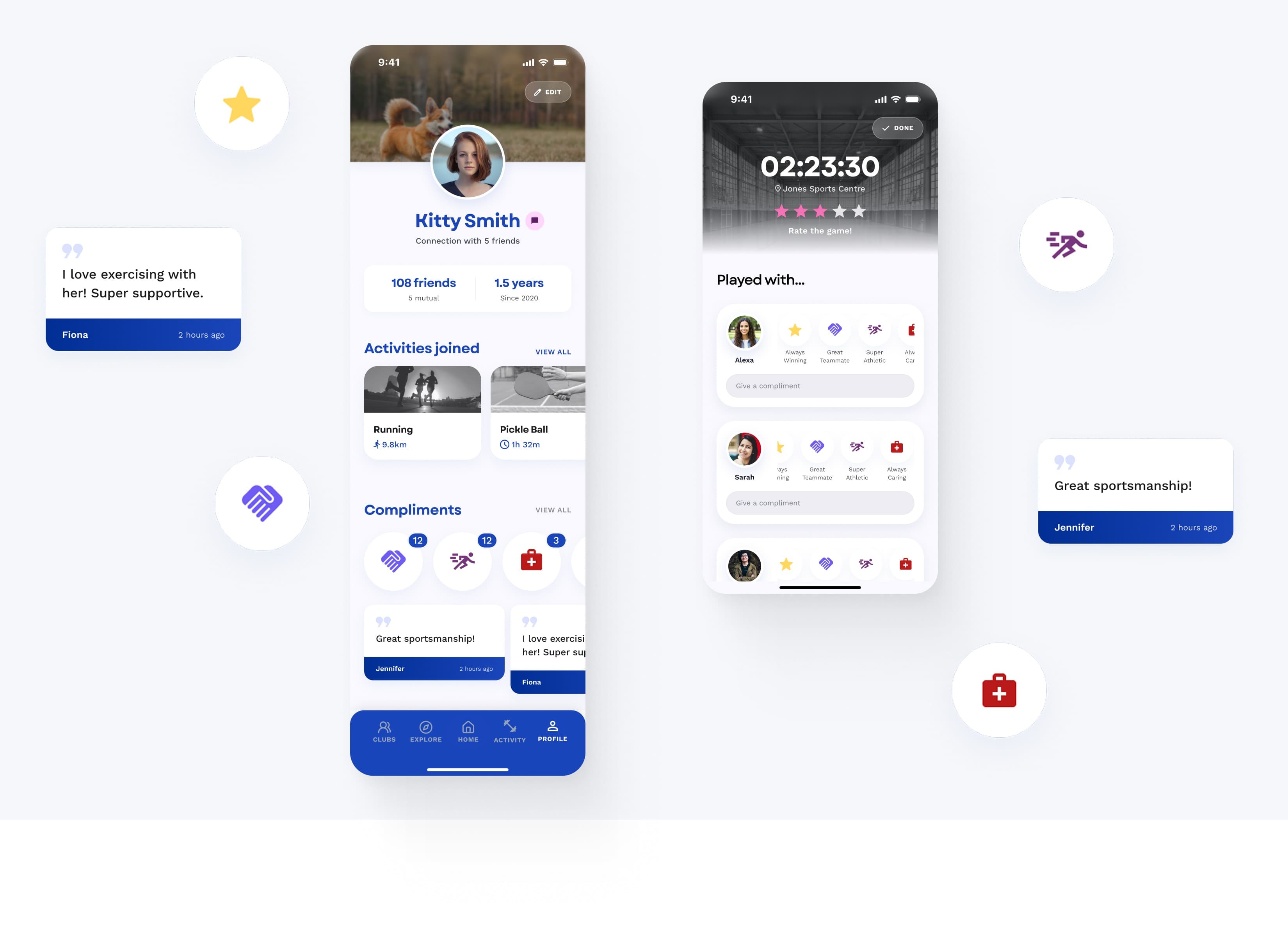 Community screen
