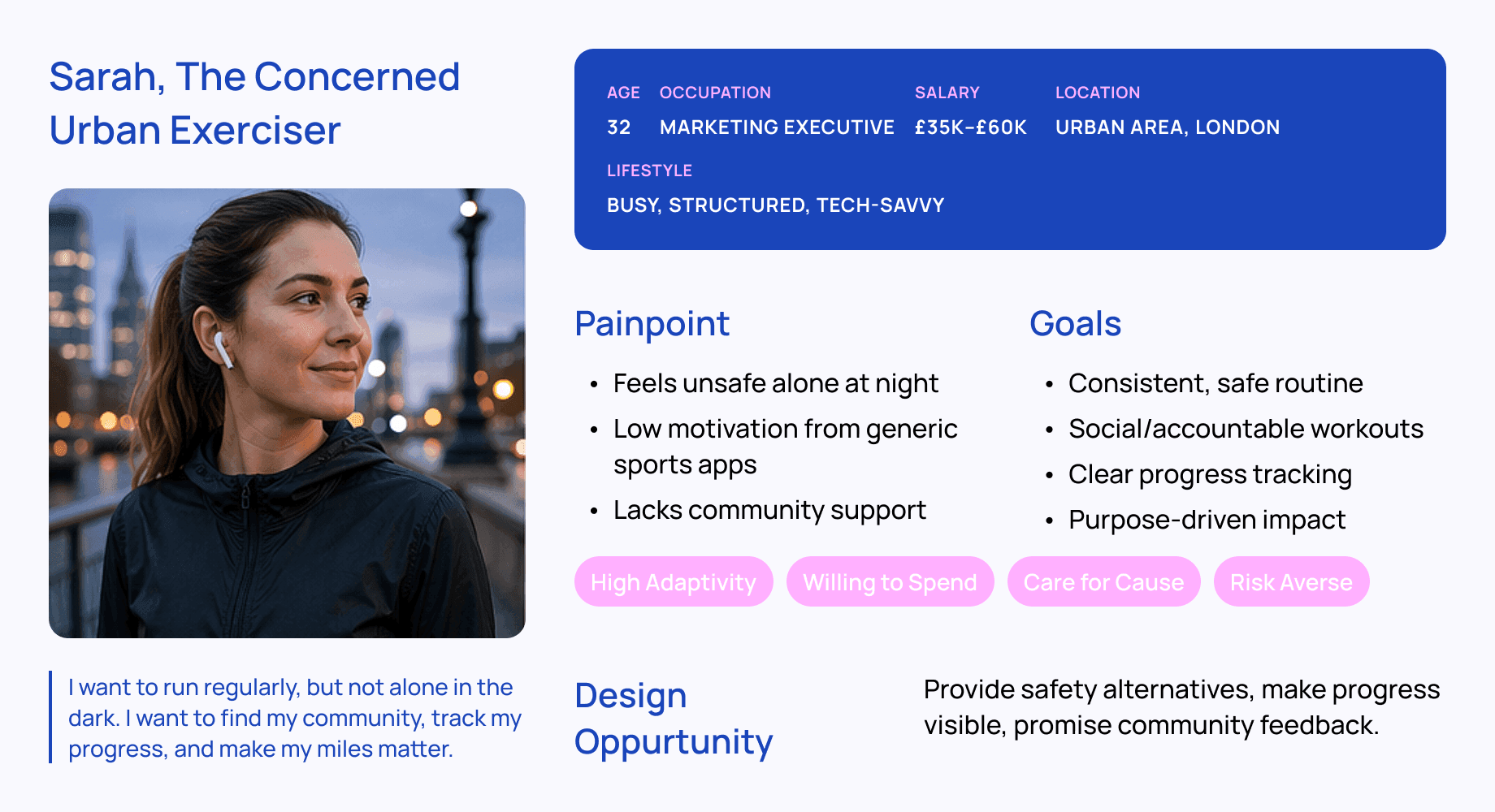 User archetype