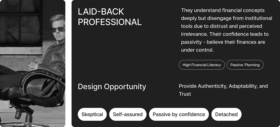 User archetypes: The Engaged Planner and The Cautious Explorer