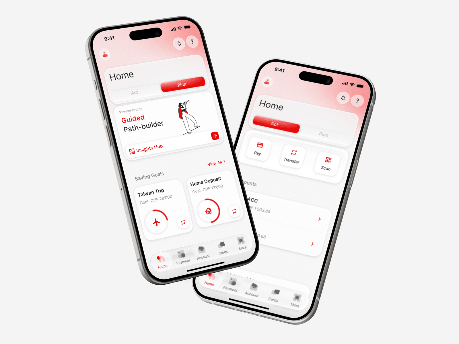 Redesigned Plan and Act Mode home screen